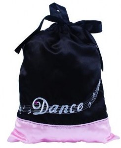 Pink poppy dance diamonte shoe bag